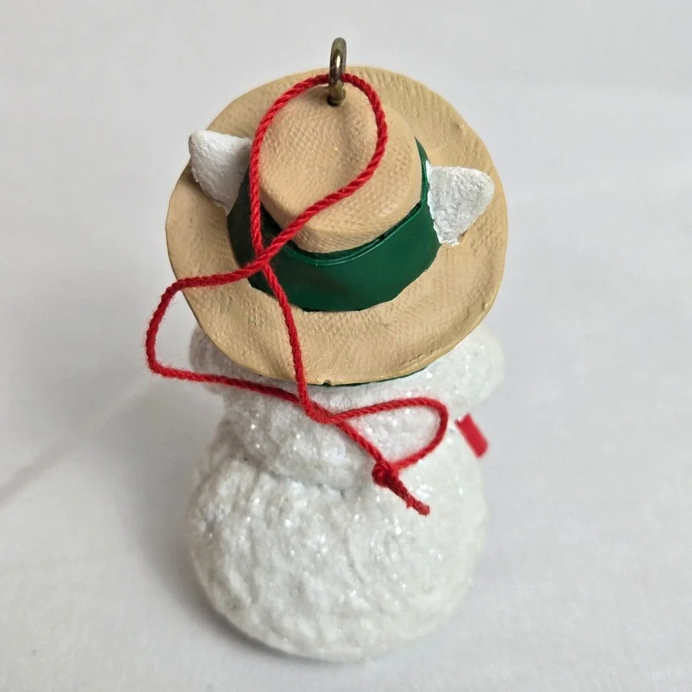 Pet Holiday Luv-A-Pet 2000 Snowkitty Cat Christmas Ornament‎ & BoxVintage Y2K